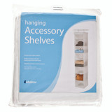 Whitmor 8 Section Hanging Accessory Shelves, White