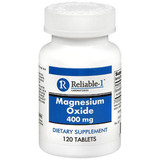 Reliable-1 Magnesium Oxide 400 mg Tablets - 120 ct