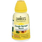 Zarbee's Cough Syrup+ Mucus Natural Honey Lemon Flavor - 8 oz