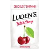 Luden's Throat Drops Wild Cherry - 30 ct