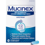 Mucinex Expectorant Extended Release Bi-Layer Tablets - 100 each