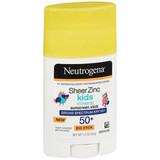 Neutrogena Sheer Zinc Kids Mineral Sunscreen Stick SPF 50+ - 1.5 oz