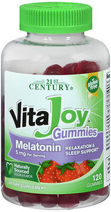 21st Century VitaJoy Melatonin Gummies - 120 ct