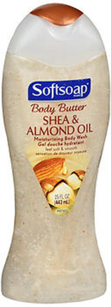 Softsoap Body Butter Moisturizing Body Wash Shea & Almond Oil - 20 oz