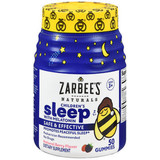 Zarbee's Naturals Children's Sleep with Melatonin Gummies Natural Berry Flavor - 50 ct