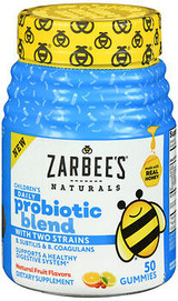 Zarbee's Naturals Children's Daily Probiotic Blend Gummies - 50 ct