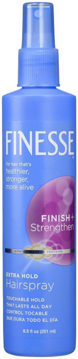 Finesse Finish + Strengthen Hairspray Extra Hold - 8.5 oz