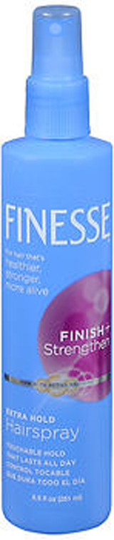 Finesse Finish + Strengthen Hairspray Extra Hold - 8.5 oz