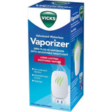 Vicks Advanced Soothing Vapors Mini Waterless Vaporizer With Nightlight, V1750