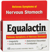 Equalactin Laxative Chewable Tablets Citrus Flavored - 48 ct