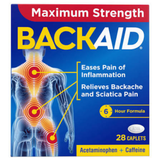Backaid Max Backache Relief Tablets - 28 ct