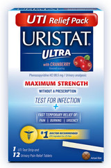 Uristat Ultra UTI Relief Pack 1 Strip + 12 Tablets
