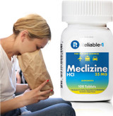 Reliable 1 Meclizine HCL 25mg 100 Tablets