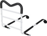 M-Rail Home Bed Assist Handle with Pouch, White