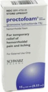 Proctofoam NS Hemorrhoidal Foam 1% 15 gm