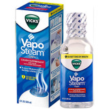 Vicks Vapo Steam Liquid Medication for Hot Steam Vaporizers - 8 oz