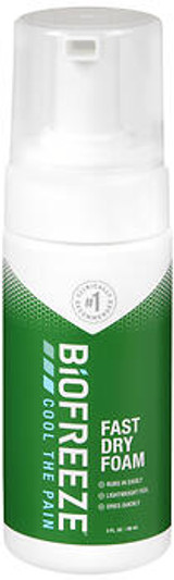 Biofreeze Fast Dry Foam - 3 oz