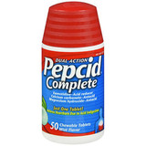 Pepcid Complete Chewable Tablets Mint Flavor - 50 ct