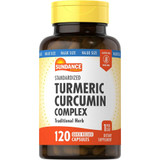 Sundance Vitamins Standardized Extract Turmeric Curcumin Complex Quick Release Capsules - 120 ct