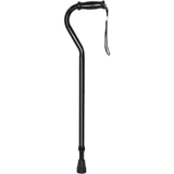 McKesson Offset Heavy Duty Cane, Black - 1 ct