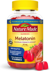 Nature Made Melatonin 10 mg Gummies Dreamy Strawberry - 70 ct