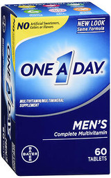 One A Day Men's Complete Multivitamin Tablets - 60 ct