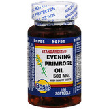 Basic Vitamins Evening Primrose Oil 500 mg Softgels - 100 ct