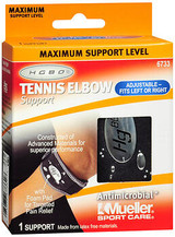 Mueller HG80 Tennis Elbow Support Black One Size 6733 - 1 ea.