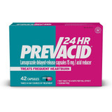 Prevacid 24 HR Acid Reducer Capsules - 42 ct
