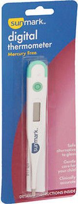 Sunmark Digital Thermometer Mercury Free KD118 - Each