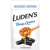 Luden's Throat Drops Honey Licorice - 30 ct