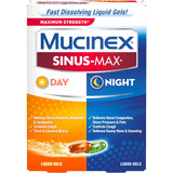 Mucinex Sinus-Max Day and Night Liquid Gels - 24 ct