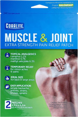 Coralite Heat Pain Patch - 2 ct