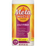Meta Mucil 4-in-1 Fiber Psyllium Fiber Supplement - 28.1 oz