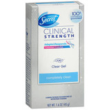 Secret Clinical Strength Antiperspirant/Deodorant Clear Gel Completely Clean - 1.6 oz