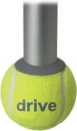 Drive Medical Deluxe Walker Rear Tennis Ball Glides, Yellow