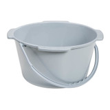 Commode Bucket with Metal Handle + Cover