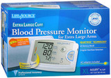 LifeSource Blood Pressure Monitor for Extra Large Arms - Each