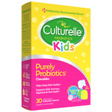 Culturelle Kids Probiotic Natural Busting Berry Flavor - 30 Chewable