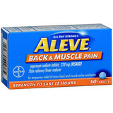 Aleve Back & Muscle Pain Tablets - 50 ct