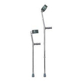McKesson Steel Adult Forarm Crutch - 1 ct