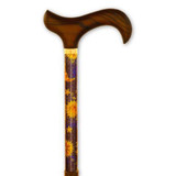 Alex Orthopedic Travel Folding Cane with Slim Line Handle Celestial, 33"-37"