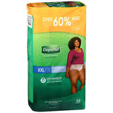 Depend Fit-Flex Underwear for Women XXL Maximum Absorbency - 2 pks of 22