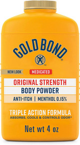 Gold Bond Medicated Body Powder Original Strengthh - 4 oz