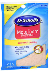 Dr. Scholl's Molefoam Padding Strips  - 2 each