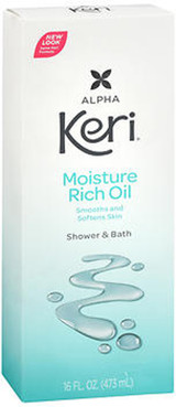 Alpha Keri Shower & Bath Moisture Rich Oil - 16 oz