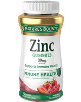 Nature's Bounty Zinc 30 mg per Serving Gummies Mixed Berry - 70 ct