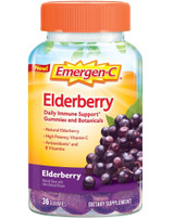 Emergen-C Gummies Elderberry - 36 ct