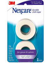 Nexcare Durable Cloth Tape 1" X 10 Yards - 2 Each