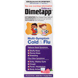Dimetapp Children's Multi-Symptom Cold & Flu Liquid Red Grape Flavor - 4 oz